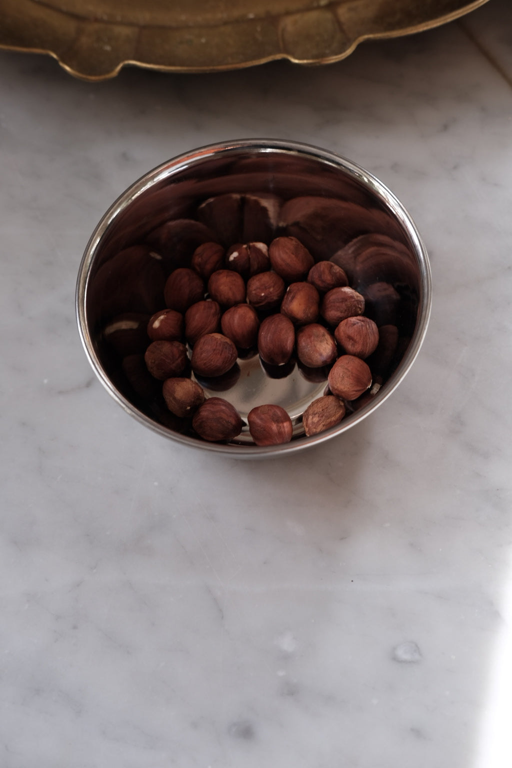 Skål • Rund • Stål • Ø10 cm