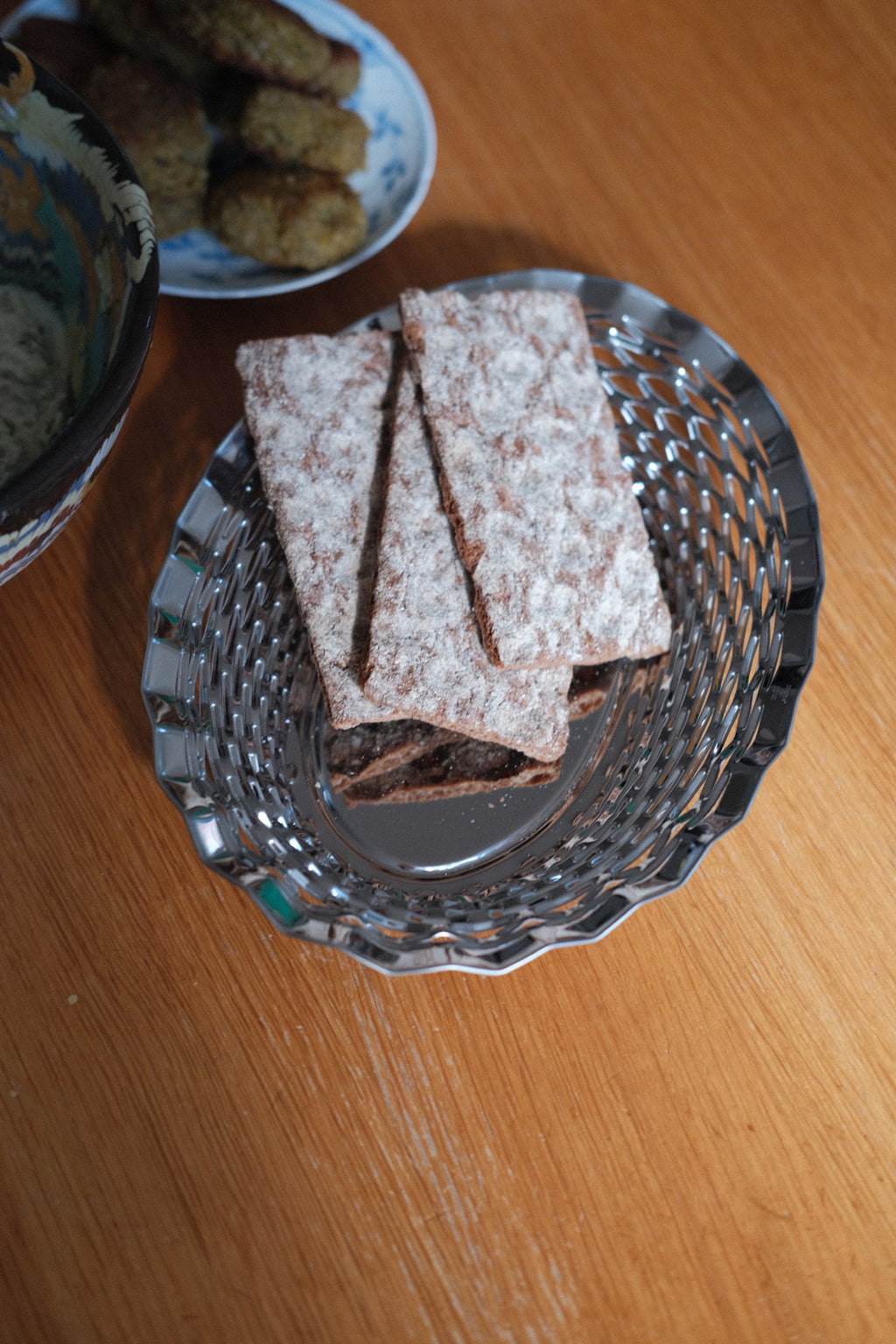 Brødkurv • Rustfrit Stål • Lille