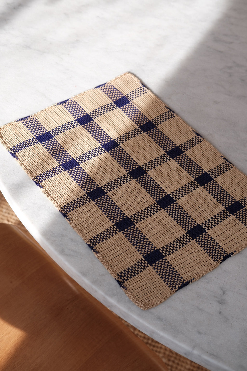 Dækkeserviet • Palmeblade • Iraca • Blå Tern • DORA