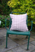 Pudevår • Hør • Mellem • Carreaux Rose Pale XL • Ternet Rosa