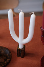 Hellig Trekonger Lys • Kronelys • 22 cm