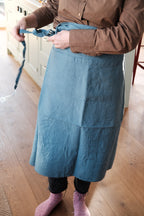 Forklæde • Hør • Bistro • Bleu Ocean • Blågrøn