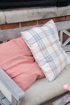 Pudevår • Hør • 50x50 cm • Mouchoir Bleu