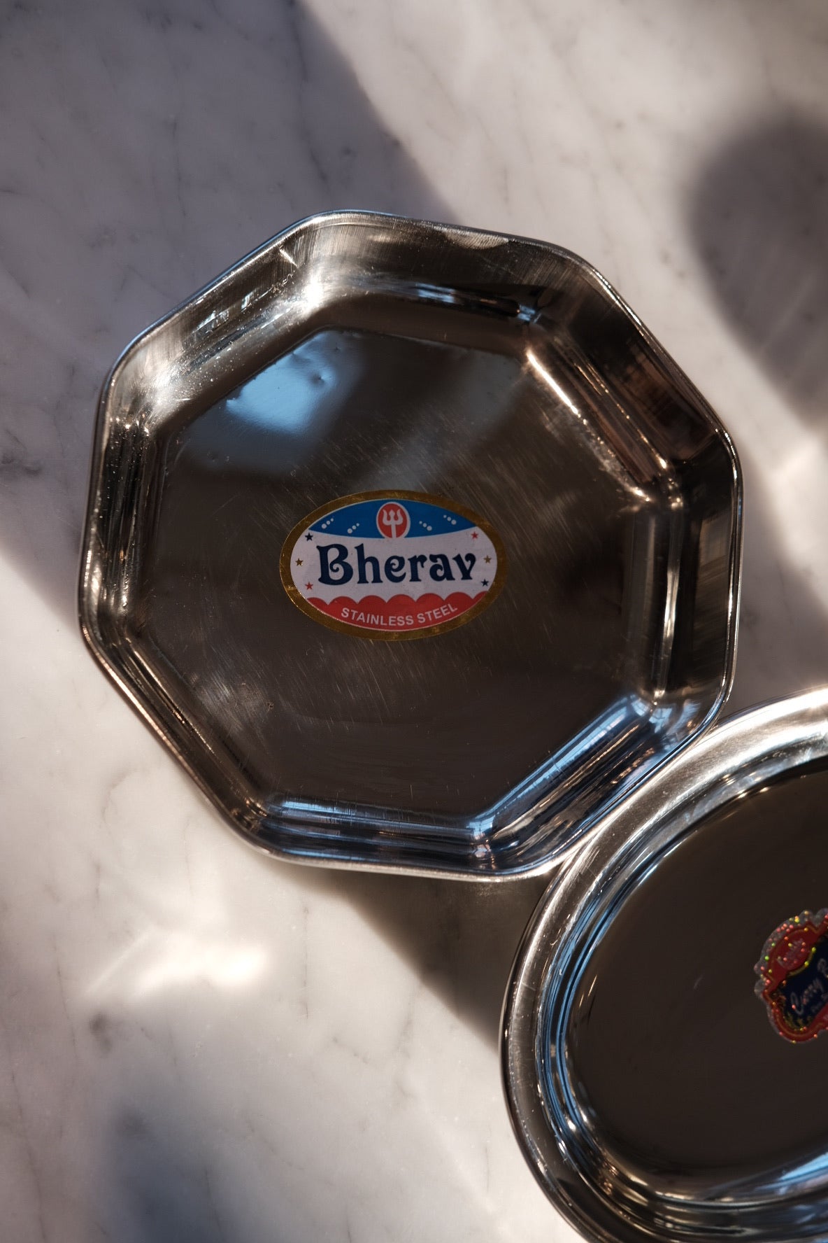 Skål • 8 kantet • Stål • Ø18