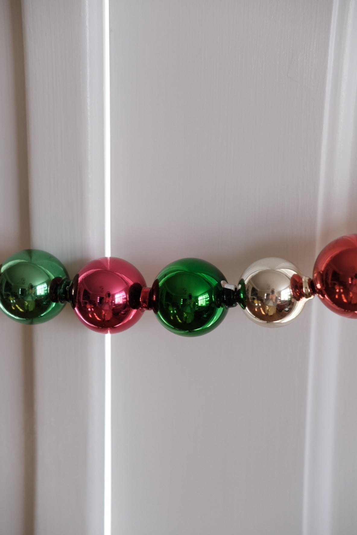 Julepynt • Guirlande • Perler • Runde Stor