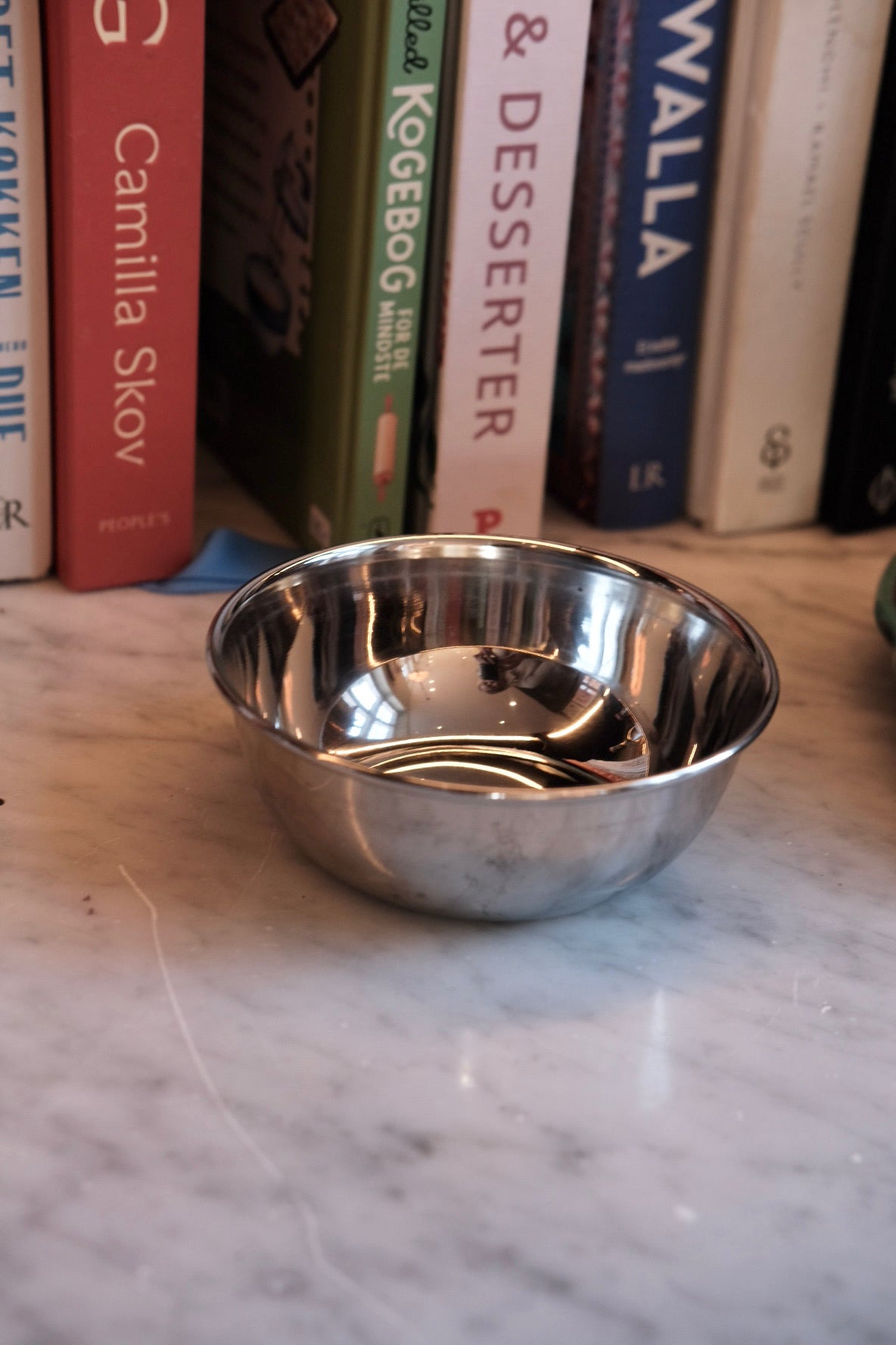 Skål • Rund • Stål • Ø9