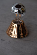 Porcelænslampe • Guldbelagt • DORA