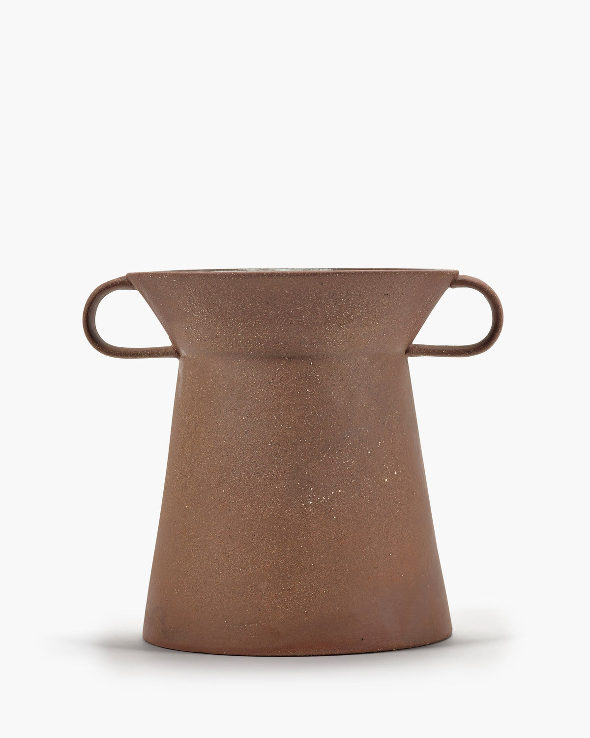 Marie-Ann 03 vase med to hanke set fra siden