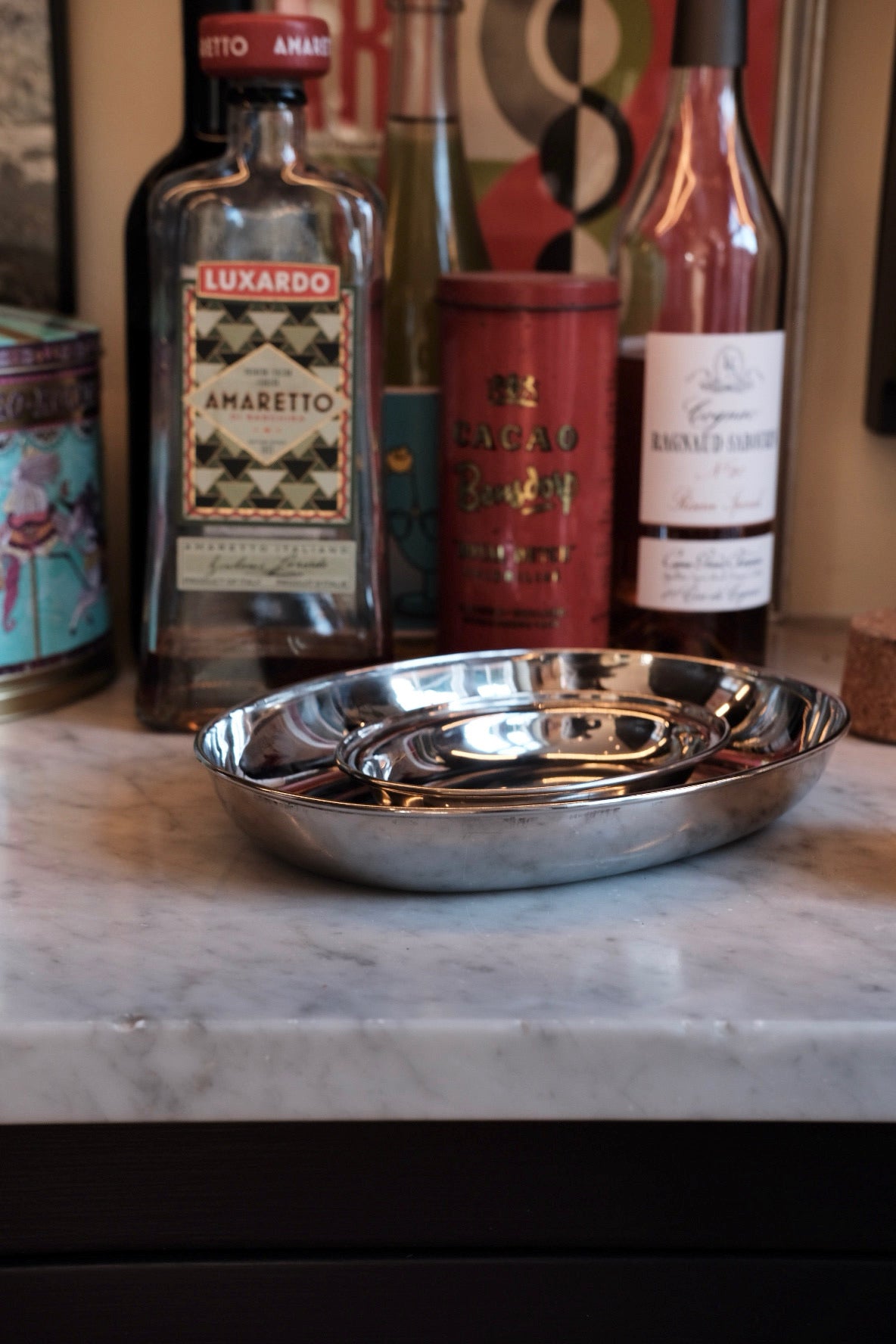 Skål • Oval • Stål • Mini