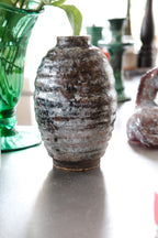 Vintage • Vase • Blålig & Brun