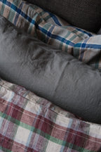 Pudevår • Hør • 50x50 cm • Gris Bleu