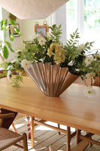 Vase • Metal • Flood • Børstet stål