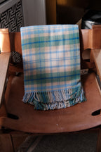 Tweedmill Uldtæppe • Mint Tern • DORA