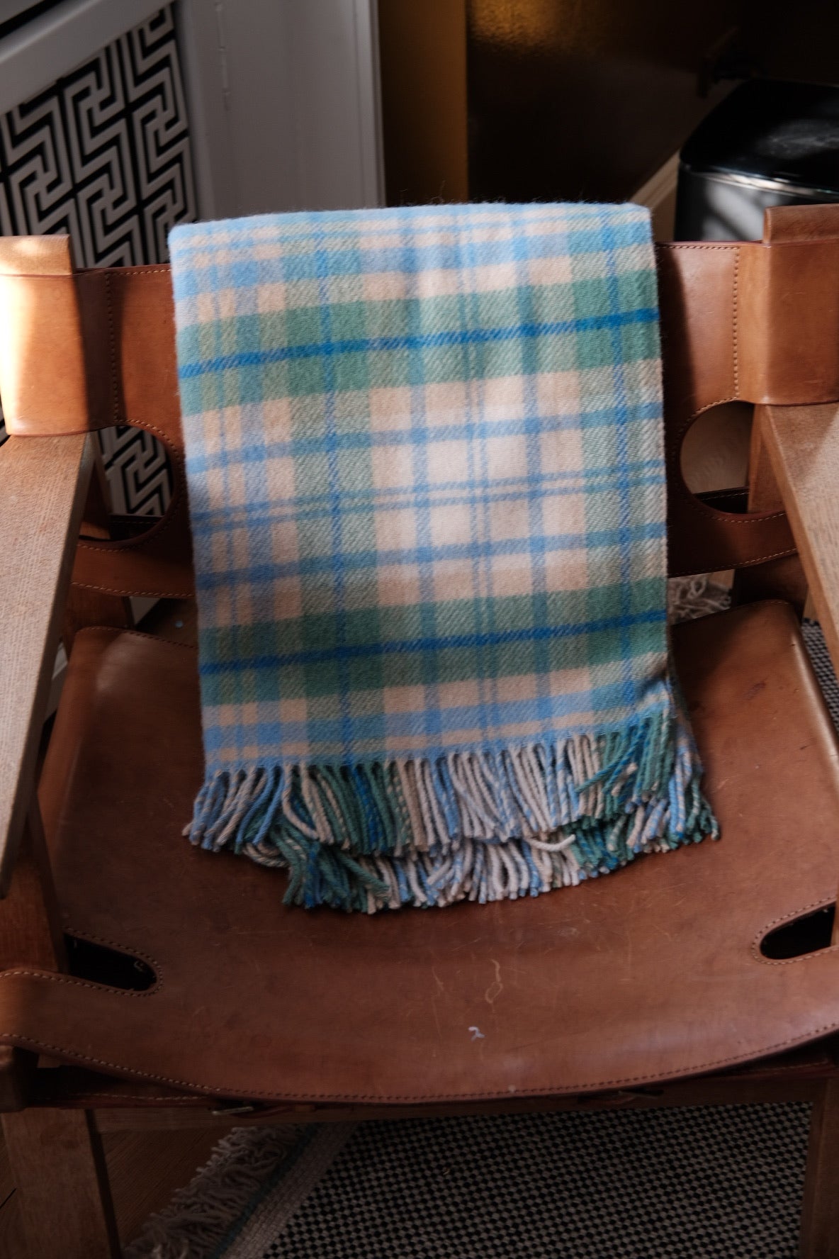 Tweedmill Uldtæppe • Mint Tern • DORA