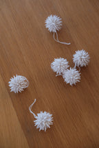 Papirornament • Snekrystal • Bomuldspapir