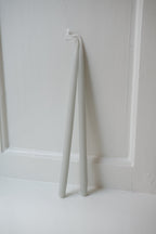 Fire hånddyppede stearinlys fra Kunstindustrien, 28 cm, 4 stk, teel. Naturlige, smukke lys med blød glød.