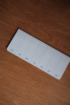 Notesbog • Post-It • Kalender • Uge • Hvid