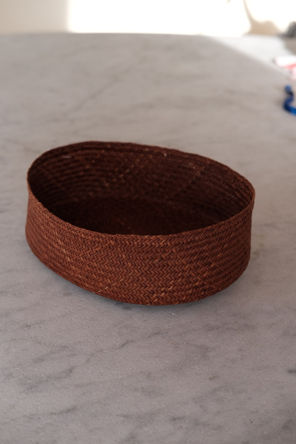 Skål • Palmeblade • Iraca • Oval • Brun • DORA