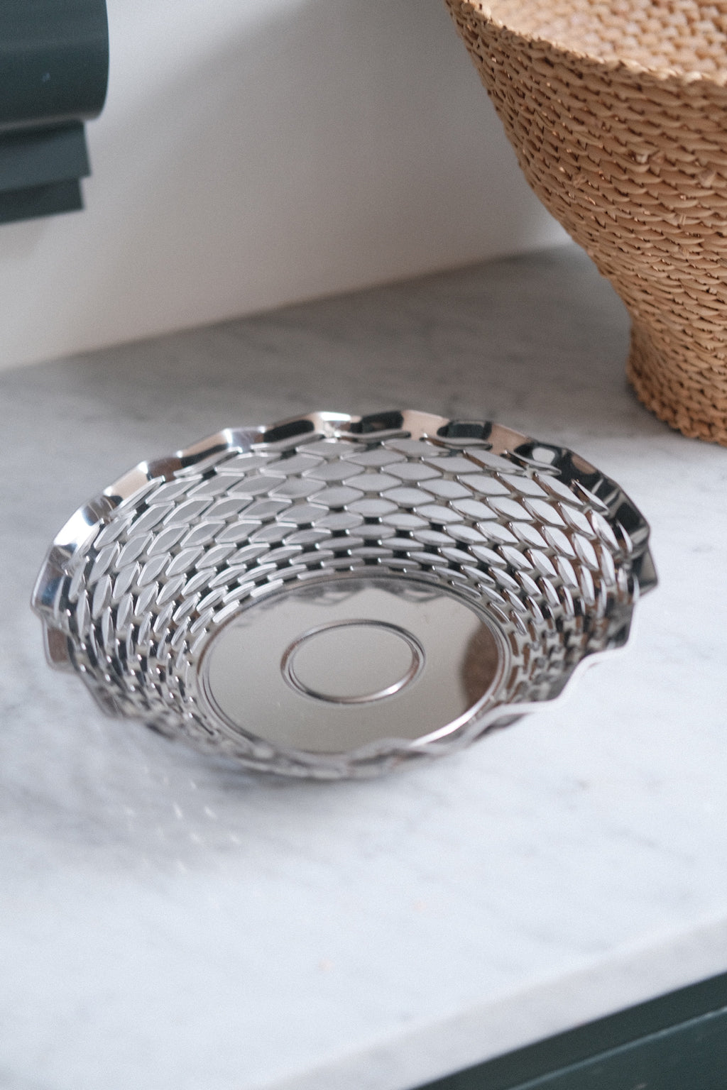 Brødkurv • Rustfrit Stål • Rund