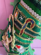 Wool sock • Knitted • Green • sold out December 1