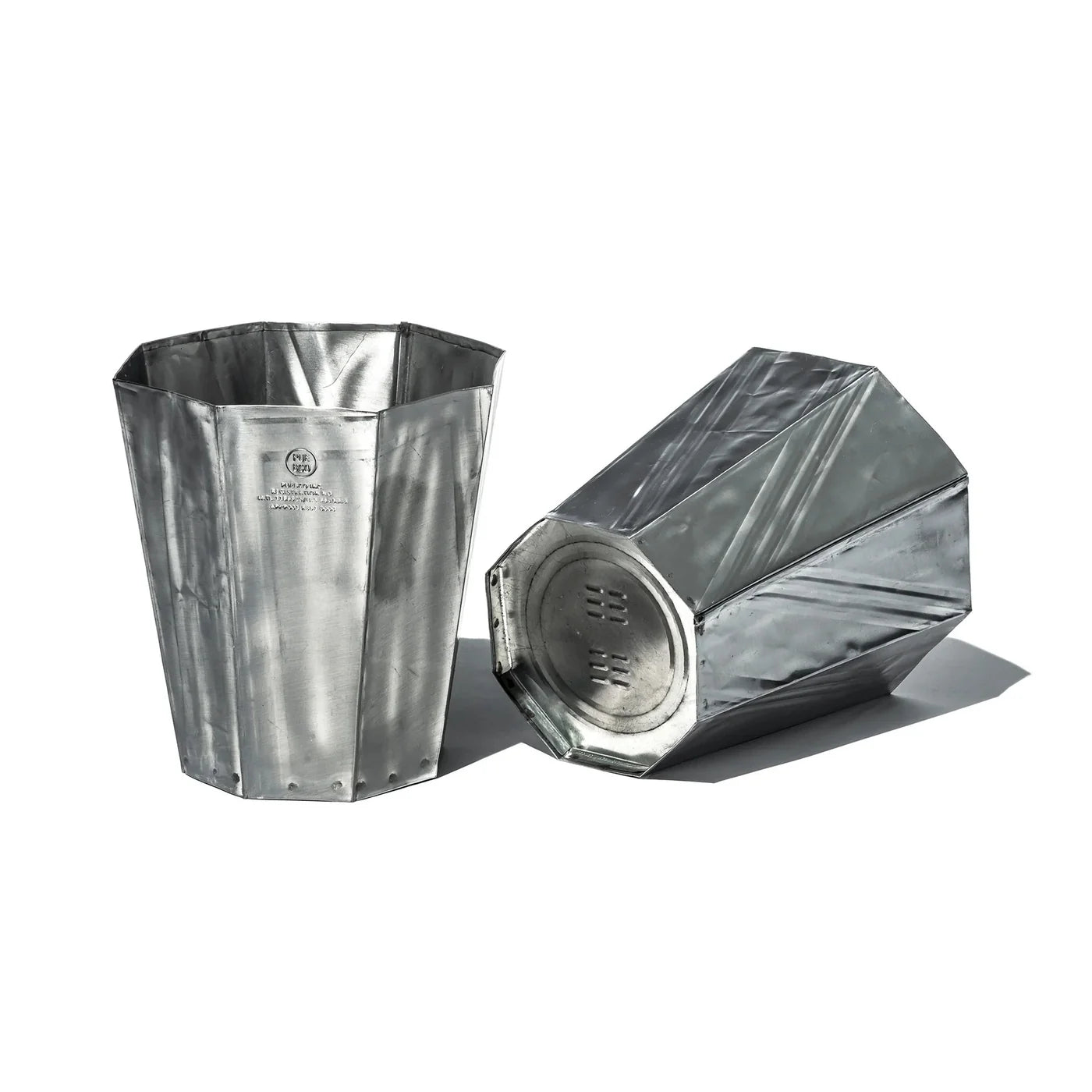Toiletspand • Octagon • Rustfrit stål