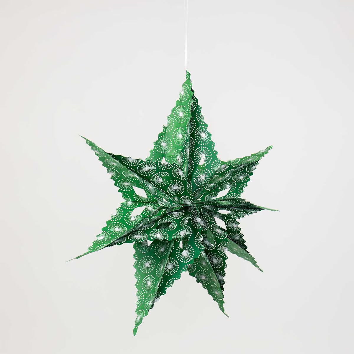 Julestjerne • Sirius Dandelion • Grøn/Hvid