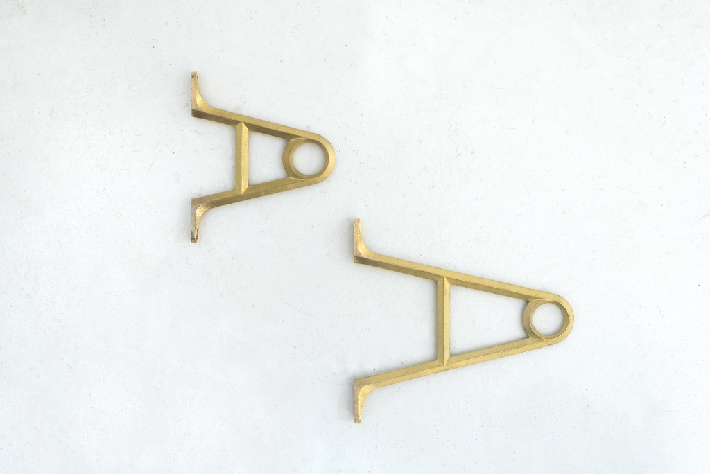 Stang •  Håndlavet Messing • 71 cm • Stor