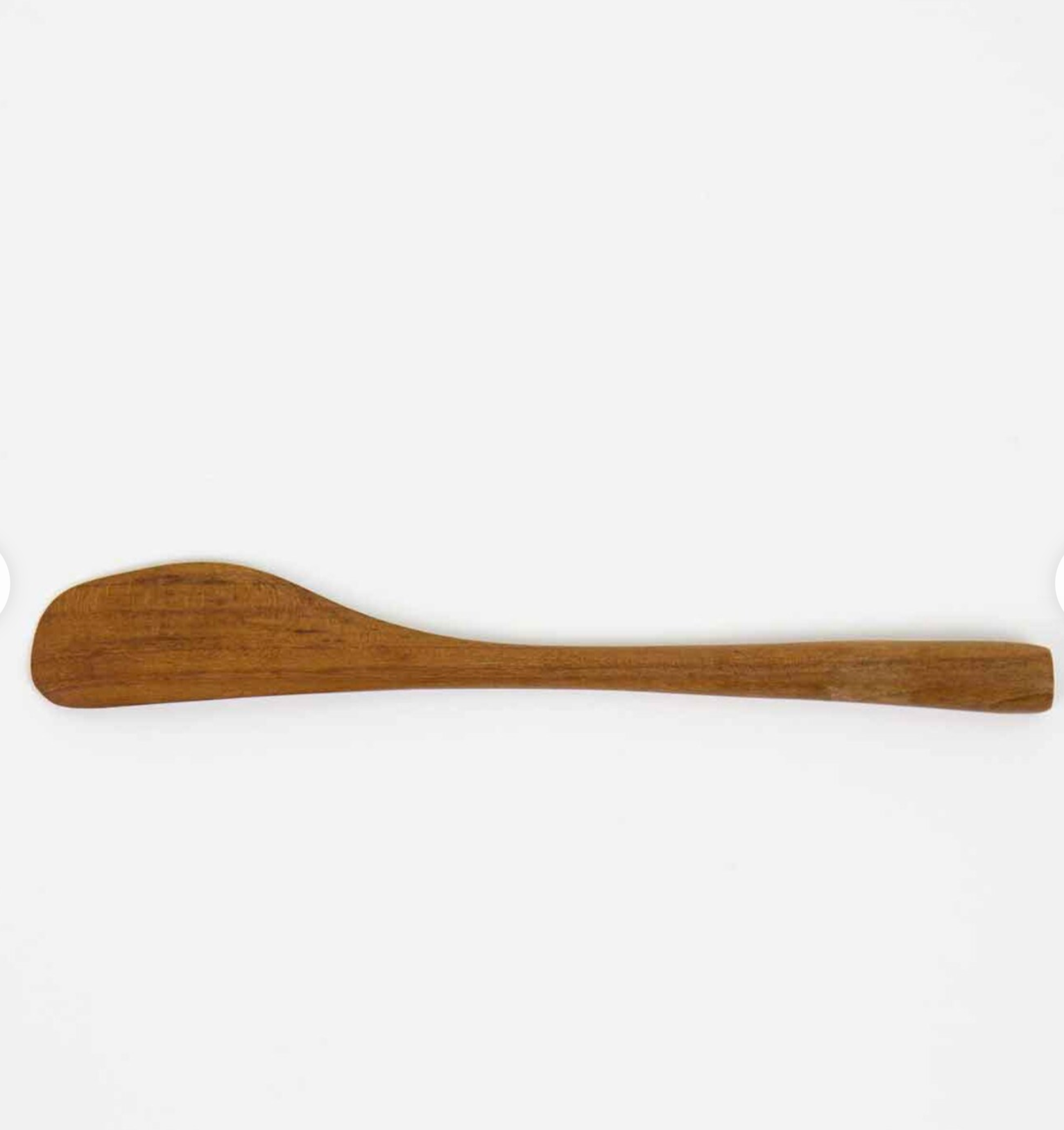 Redskab Teakwood butter knife by A World of Craft, featuring a smooth wooden handle and sleek design for spreading butter.