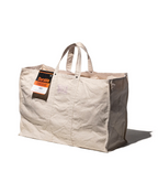 Taske • Canvas • Hvid • Stor