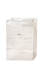 Pose • Vokset Bomuld • 40L • Hvid