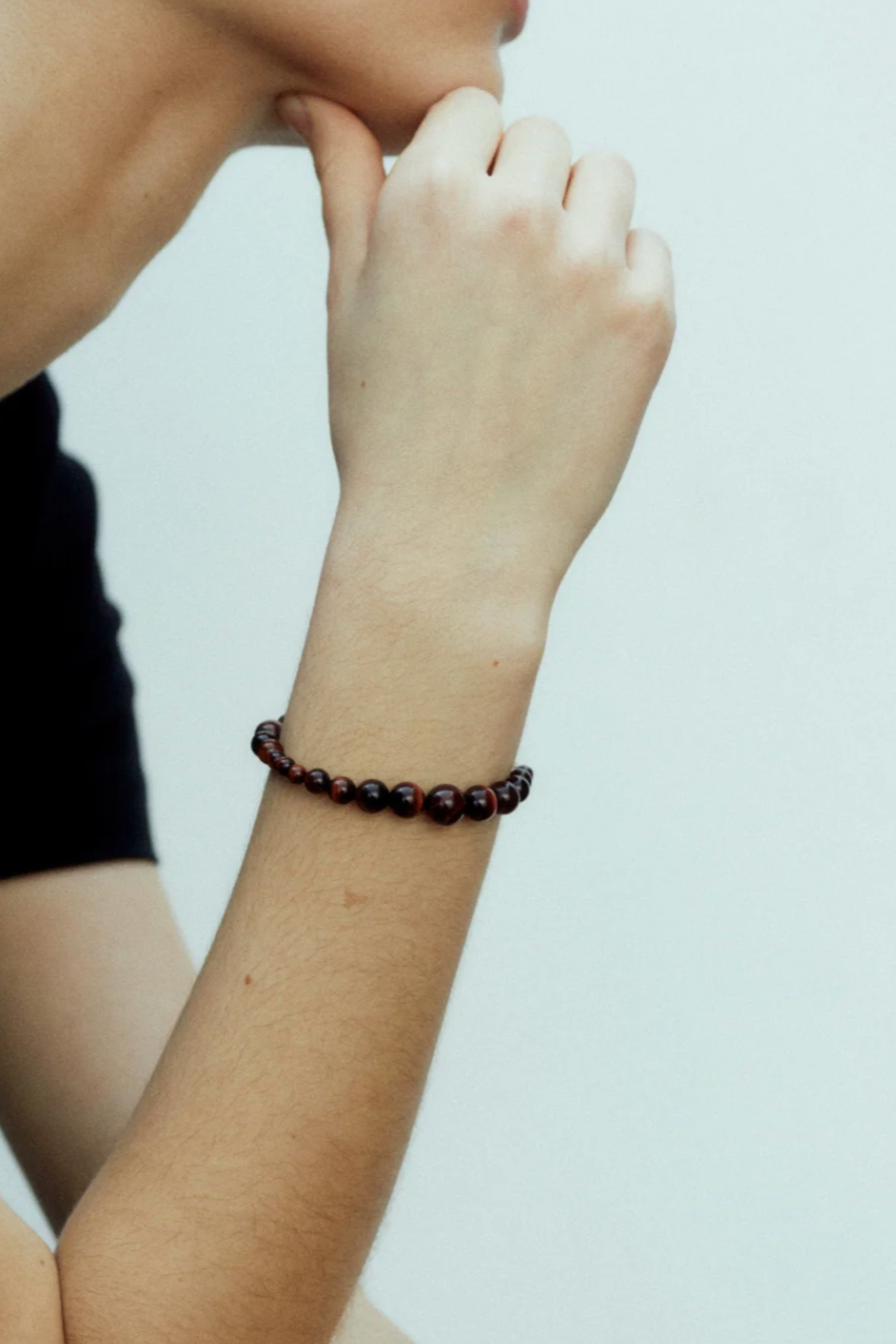 Armbånd • Emberly • Tigerøje & Sølv