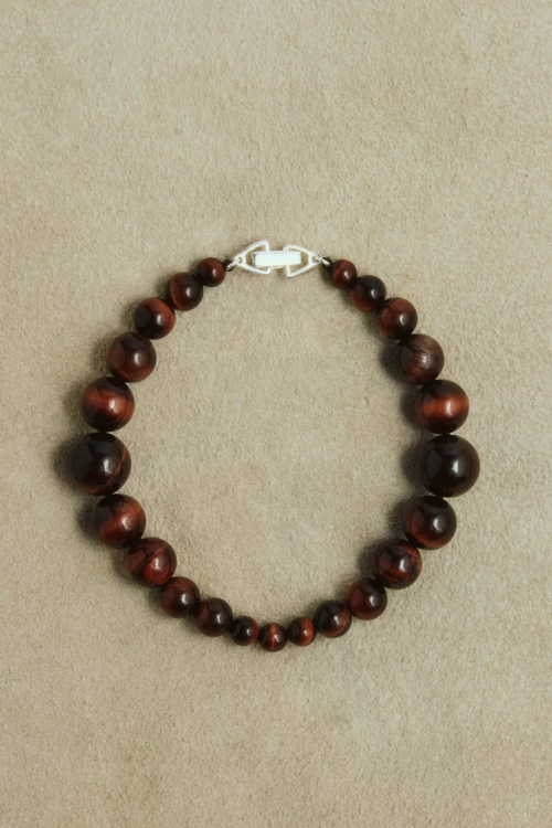 Armbånd • Emberly • Tigerøje & Sølv