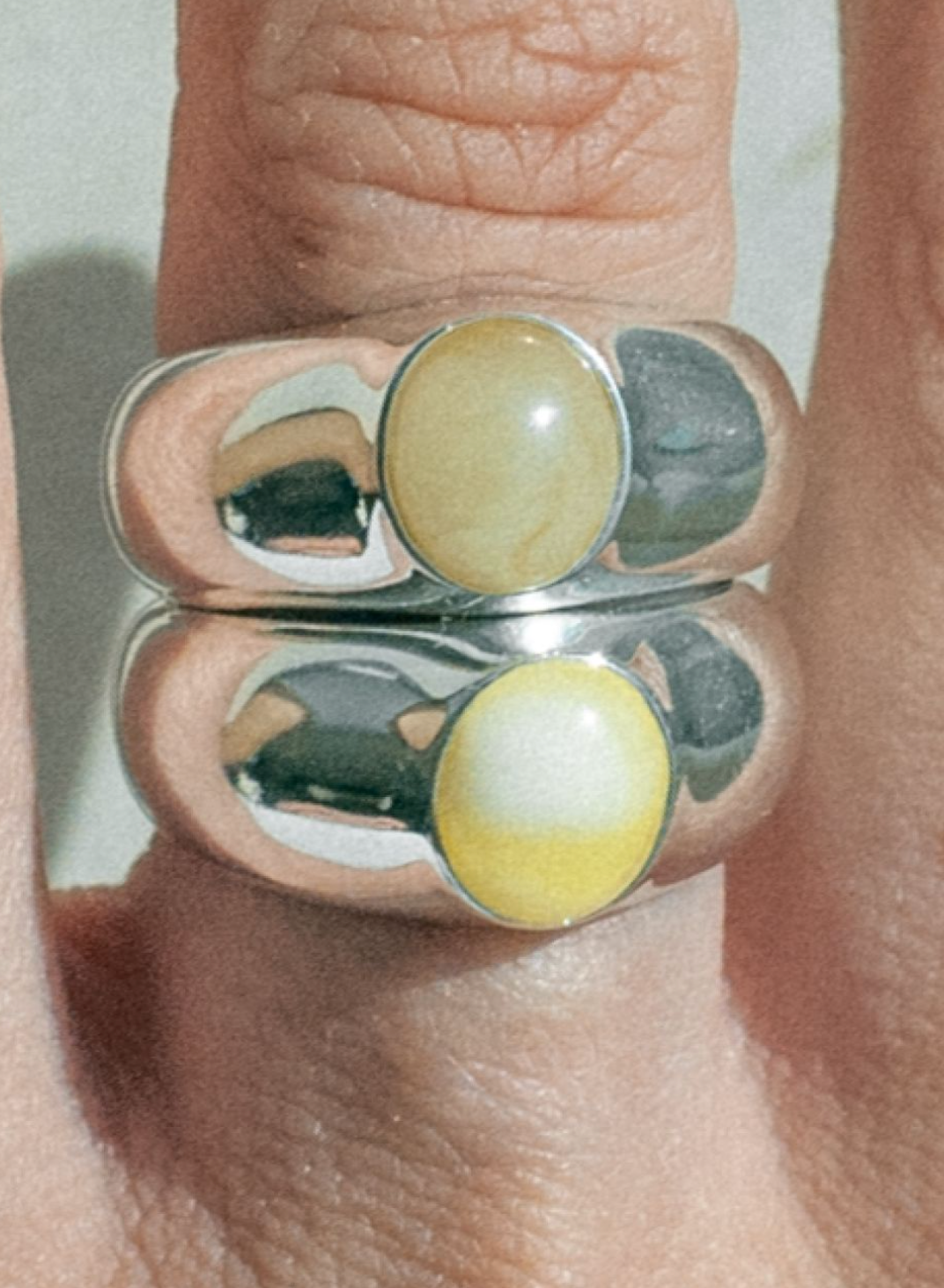 Fingerring • Morning Signet • Sølv & Red Carnelian