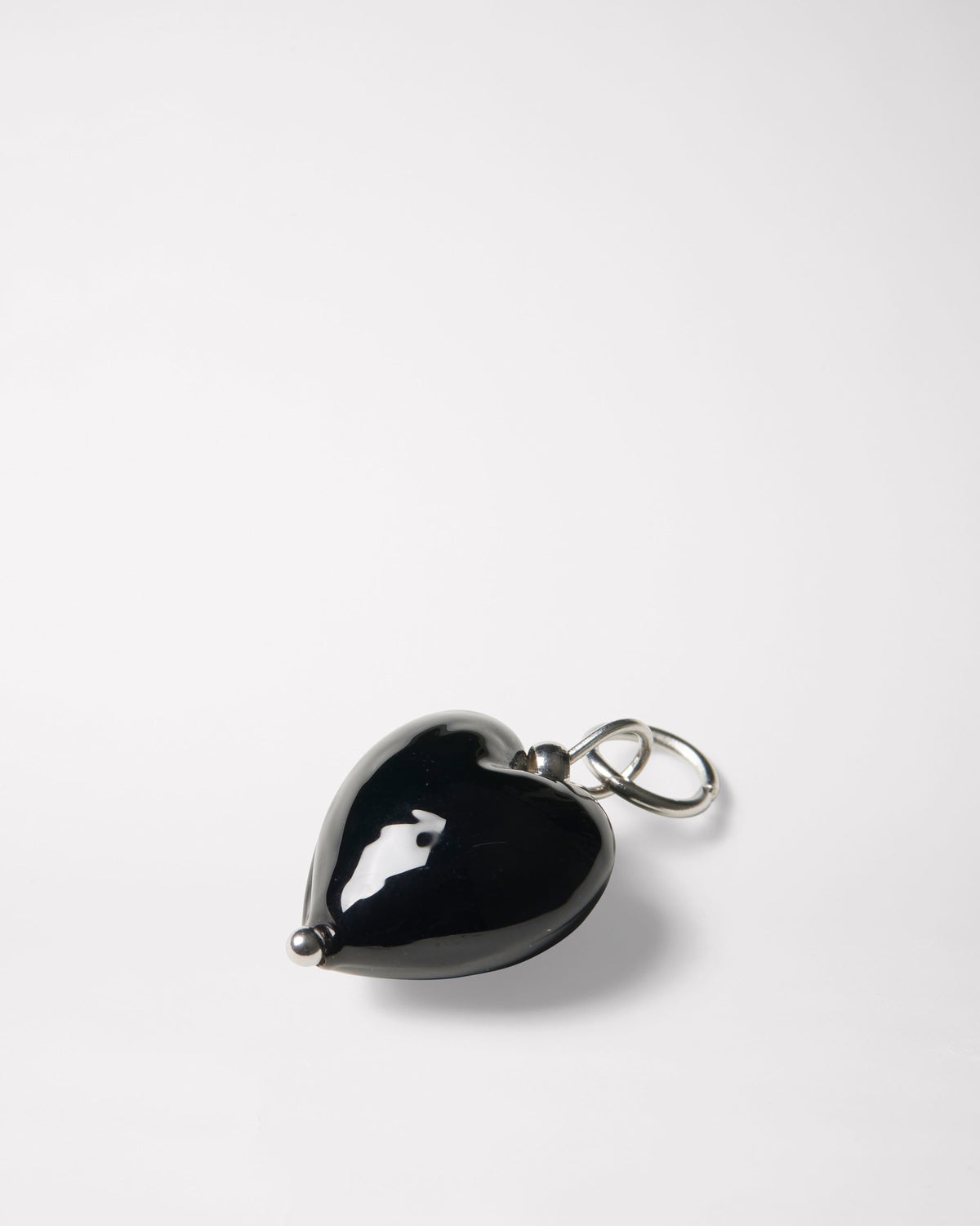Akua Objects Murano hjertevedhæng • Sølv