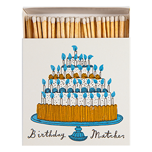 Birthday Cake Matches | Square - Safety Matches • DORA