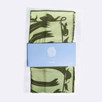 Tørklæde • Artiskokblomst • Silke