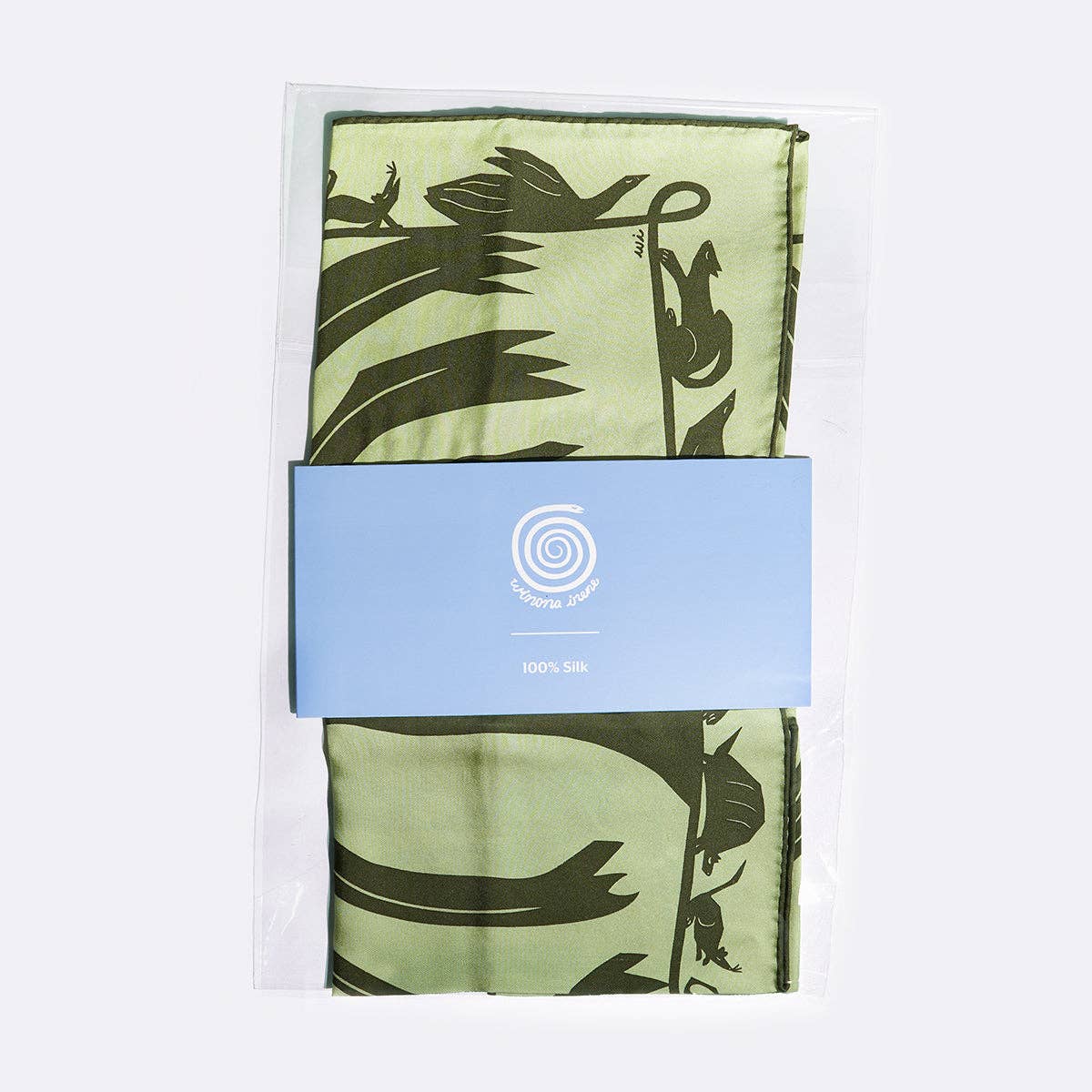 Tørklæde • Artiskokblomst • Silke