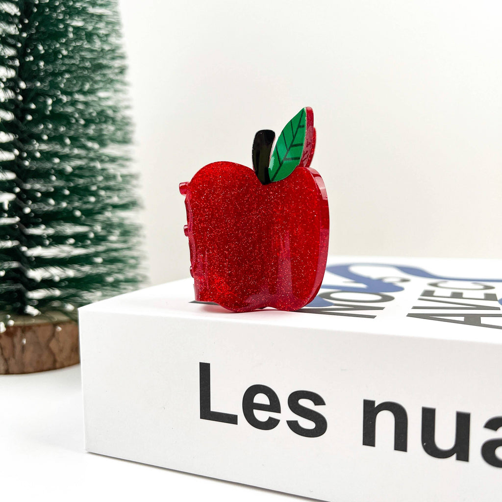 Hårklip • Rødt æble