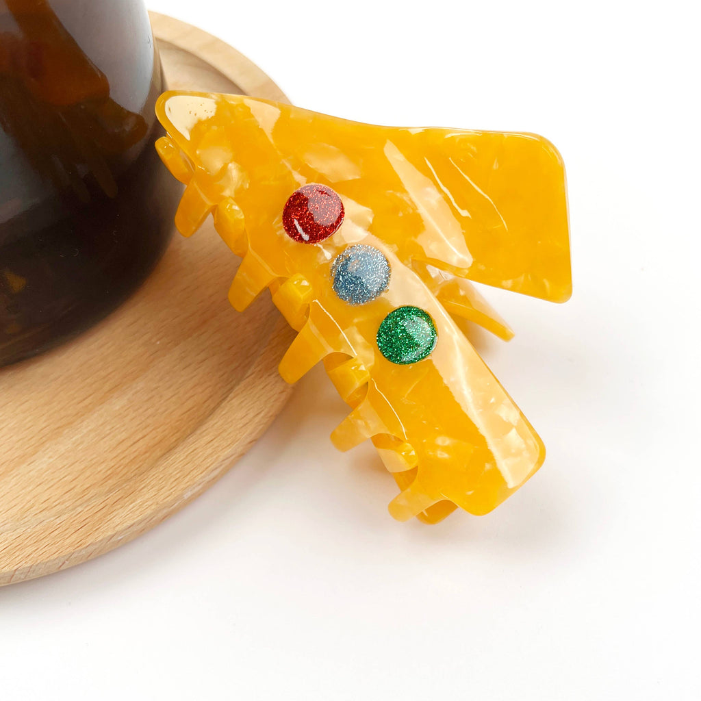 Hårklip • Claw • Orange