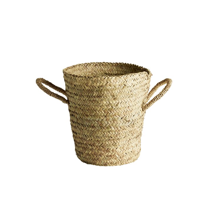 Basket • Storage Basket • Small • Braided Reed