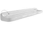 Wall-mounted shelf • Mirror shelf • Porcelain • White
