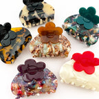 Hårklip • Flower Blomst Rød