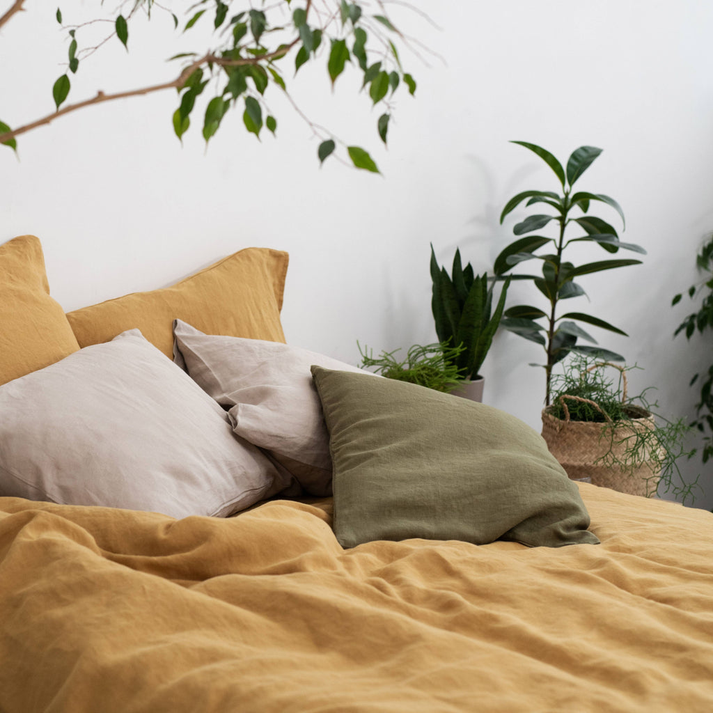 Pillowcase • Linen • Medium • Martini Olive