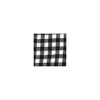 Forklæde • Hør • Bistro • Nouveau Vichy Noir • Sort Hvide Tern