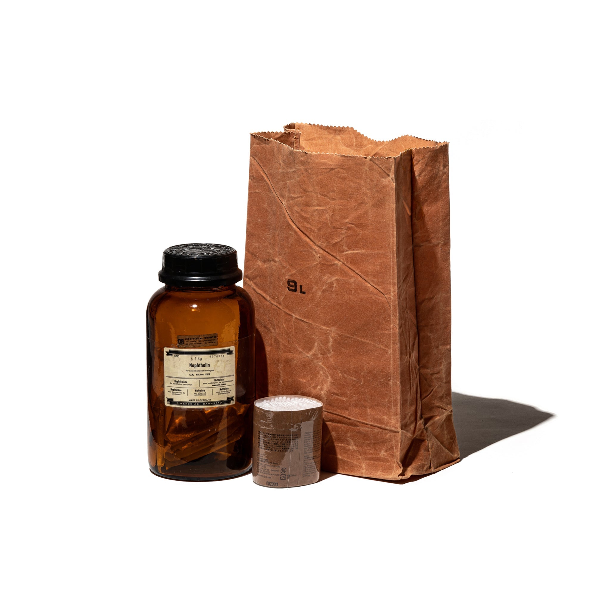 Pose • Vokset Bomuld • 9L • Hvid