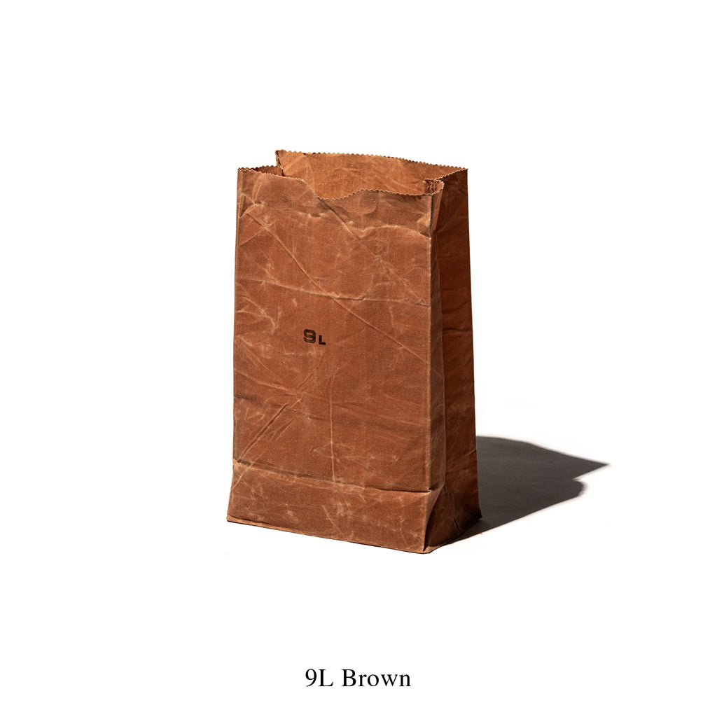 Pose • Vokset Bomuld • 9L • Brun