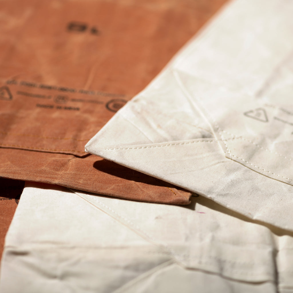 Pose • Vokset Bomuld • 9L • Brun