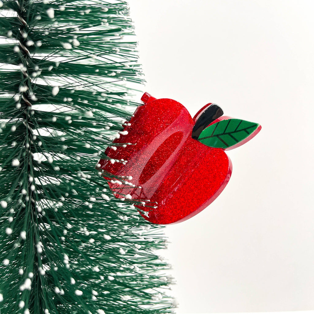 Hårklip • Rødt æble