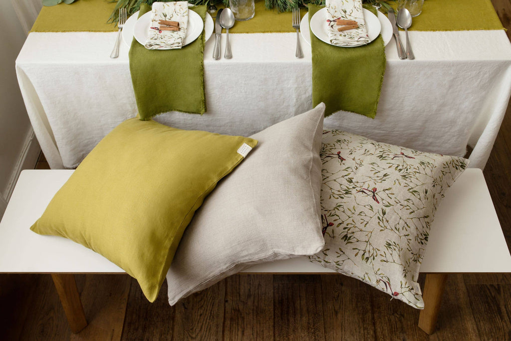 Pillowcase • Linen • Medium • Moss Green