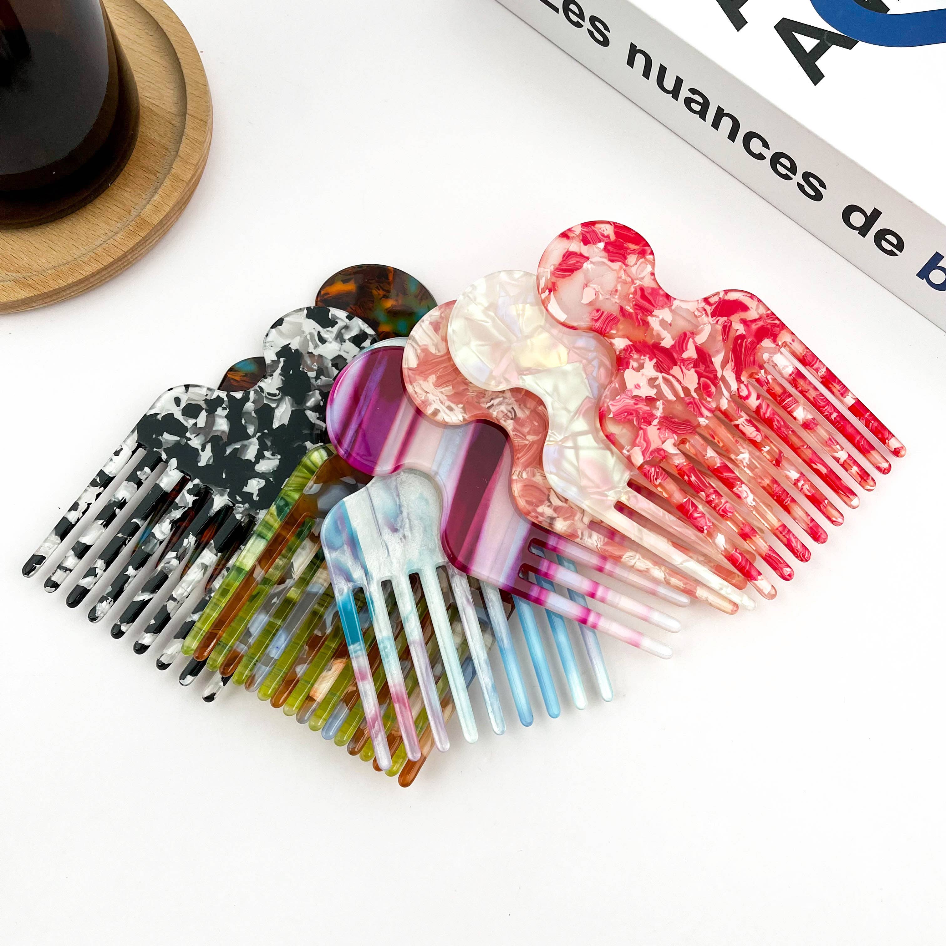 Hårklip • Kam • Lilla